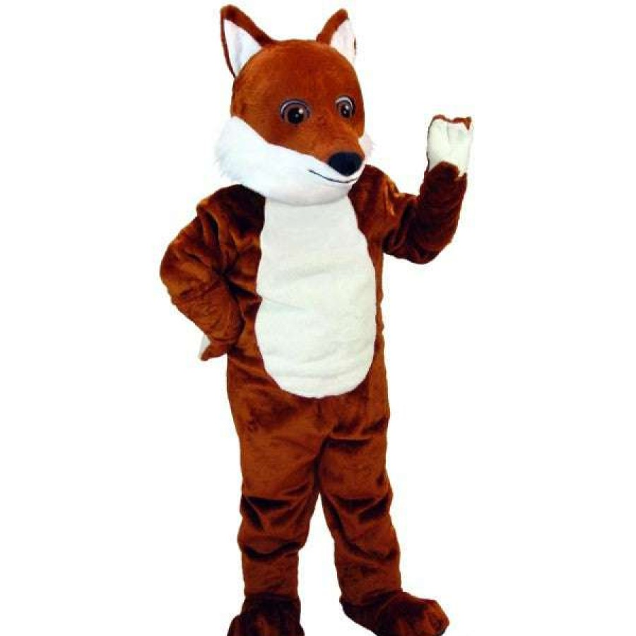 Forest Animal Mascots * | Mask Us Forest Animal Mascots Fox Lightweight Mascot Costume