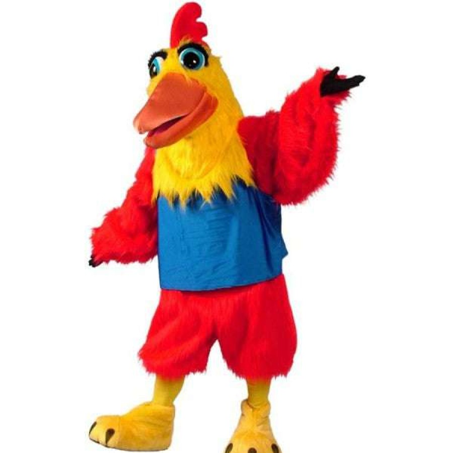 Bird Mascots * | Alinco Costumes Rooster Mascot Costume Bird Mascots