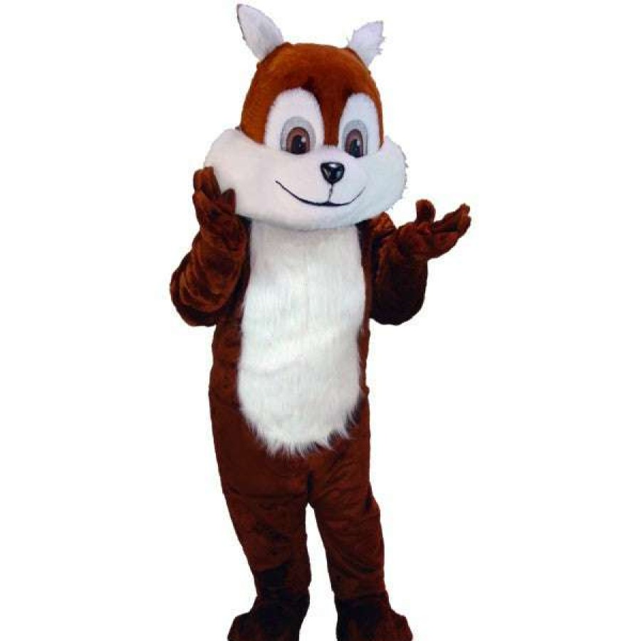 Forest Animal Mascots * | Mask Us Forest Animal Mascots Chipmunk Lightweight Mascot Costume