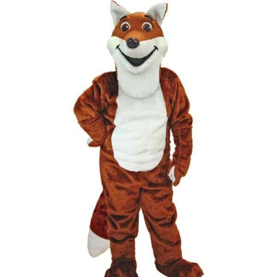 Forest Animal Mascots * | Mask Us Fox Mascot Costume