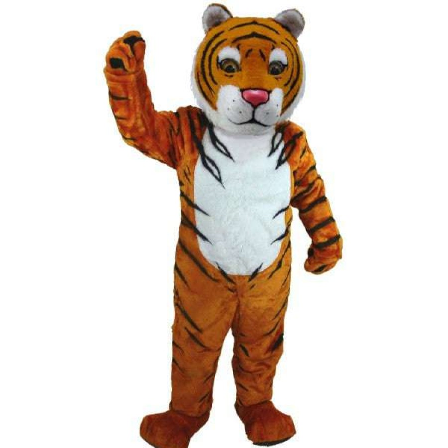 Cat Mascots * | Mask Us Bengal Tiger Lightweight Mascot Costume Cat Mascots