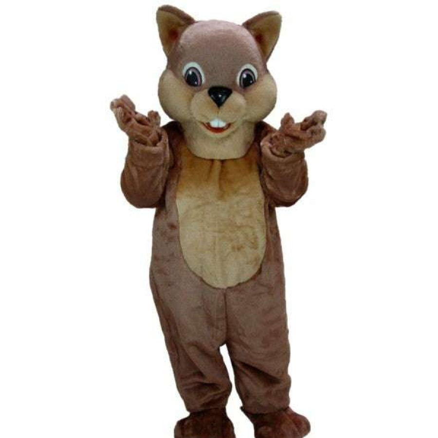 Forest Animal Mascots * | Mask Us Forest Animal Mascots Chipper Chipmunk Mascot Costume