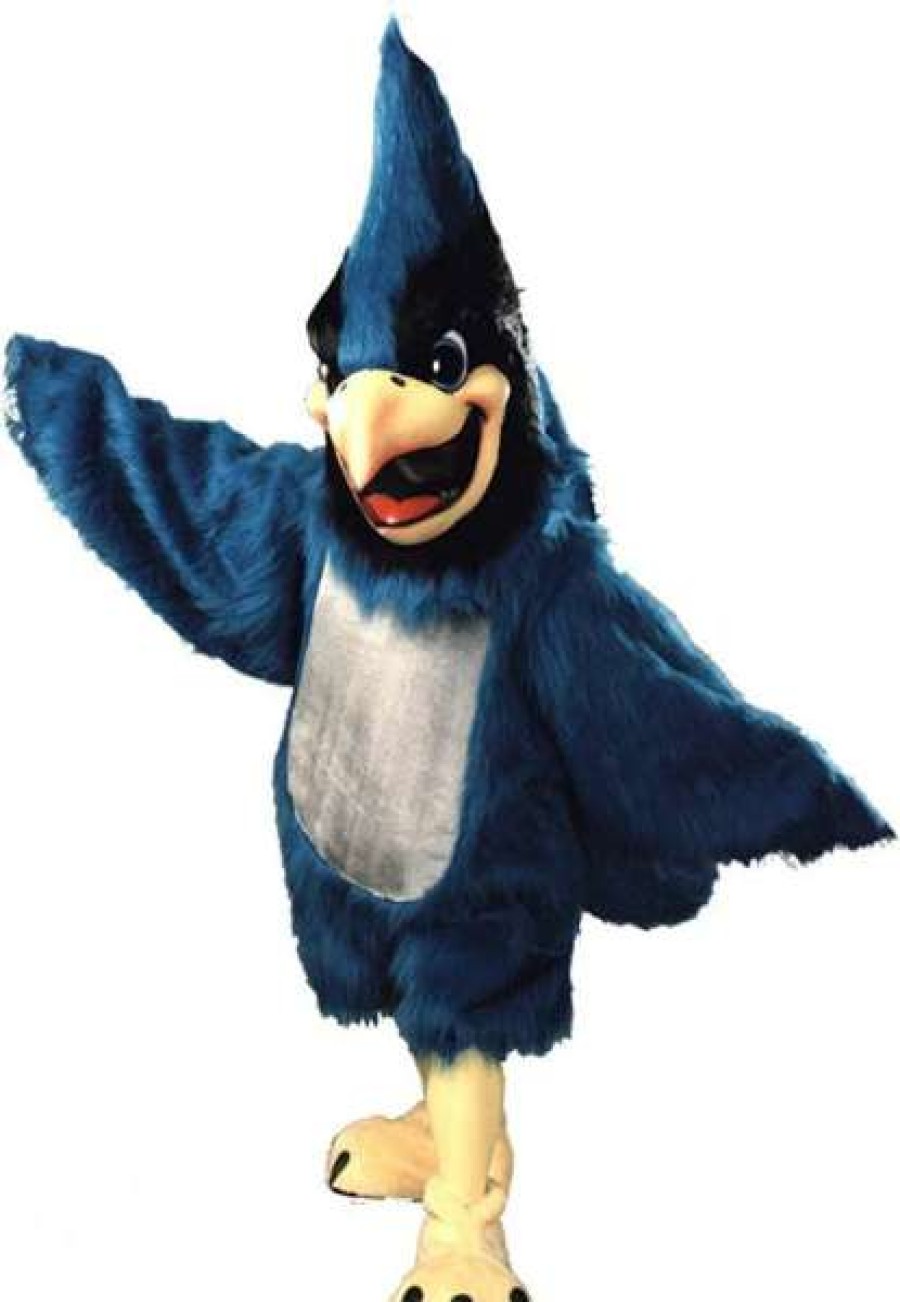 Bird Mascots * | Alinco Costumes Big Blue Jay Mascot Costume