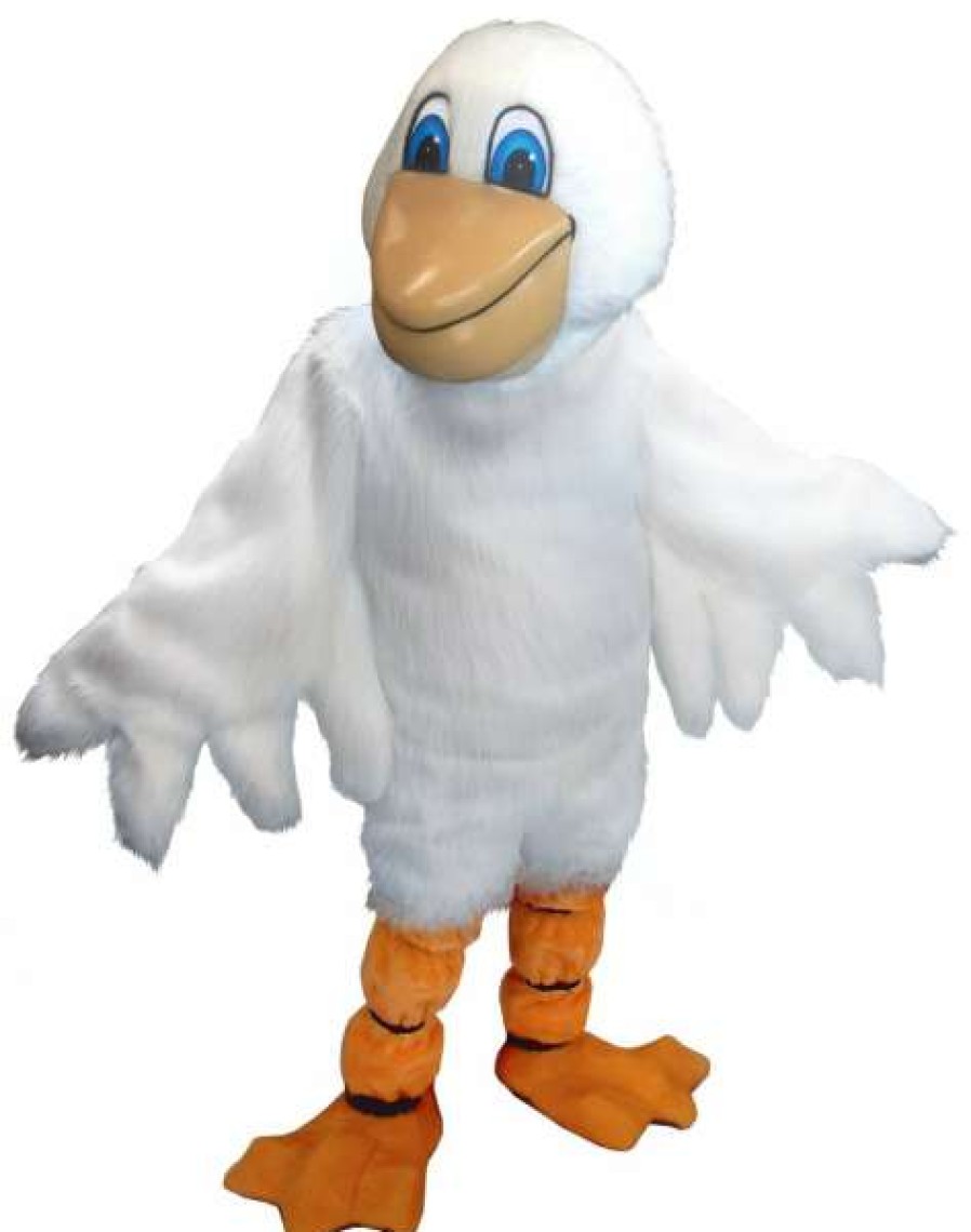 Bird Mascots * | Mask Us Pelican Mascot Costume