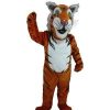 Cat Mascots * | Mask Us Cat Mascots Funny Tiger Mascot Costume