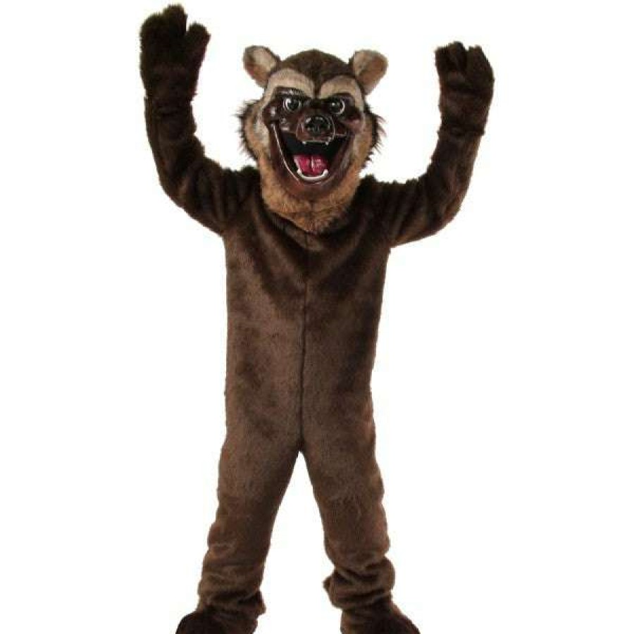 Forest Animal Mascots * | Alinco Costumes Wolverine Mascot Costume