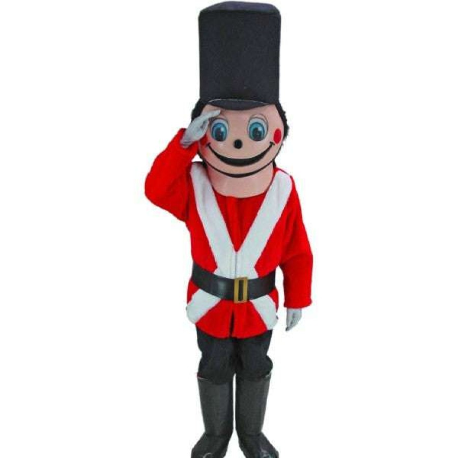 Character Mascots * | Mask Us Toy Soldier Mascot Costume