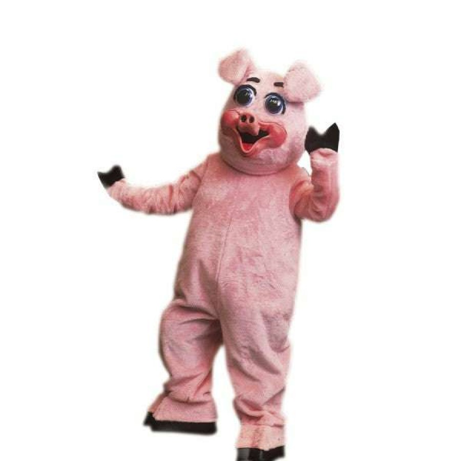 Farm Animal Mascots * | Alinco Costumes Farm Animal Mascots Piggie Mascot Costume