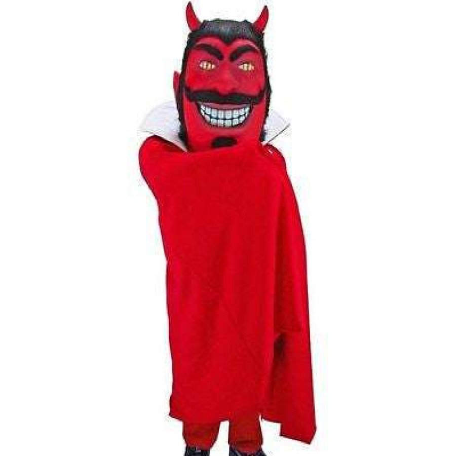 Character Mascots * | Mask Us Character Mascots Red Devil Mascot Costume