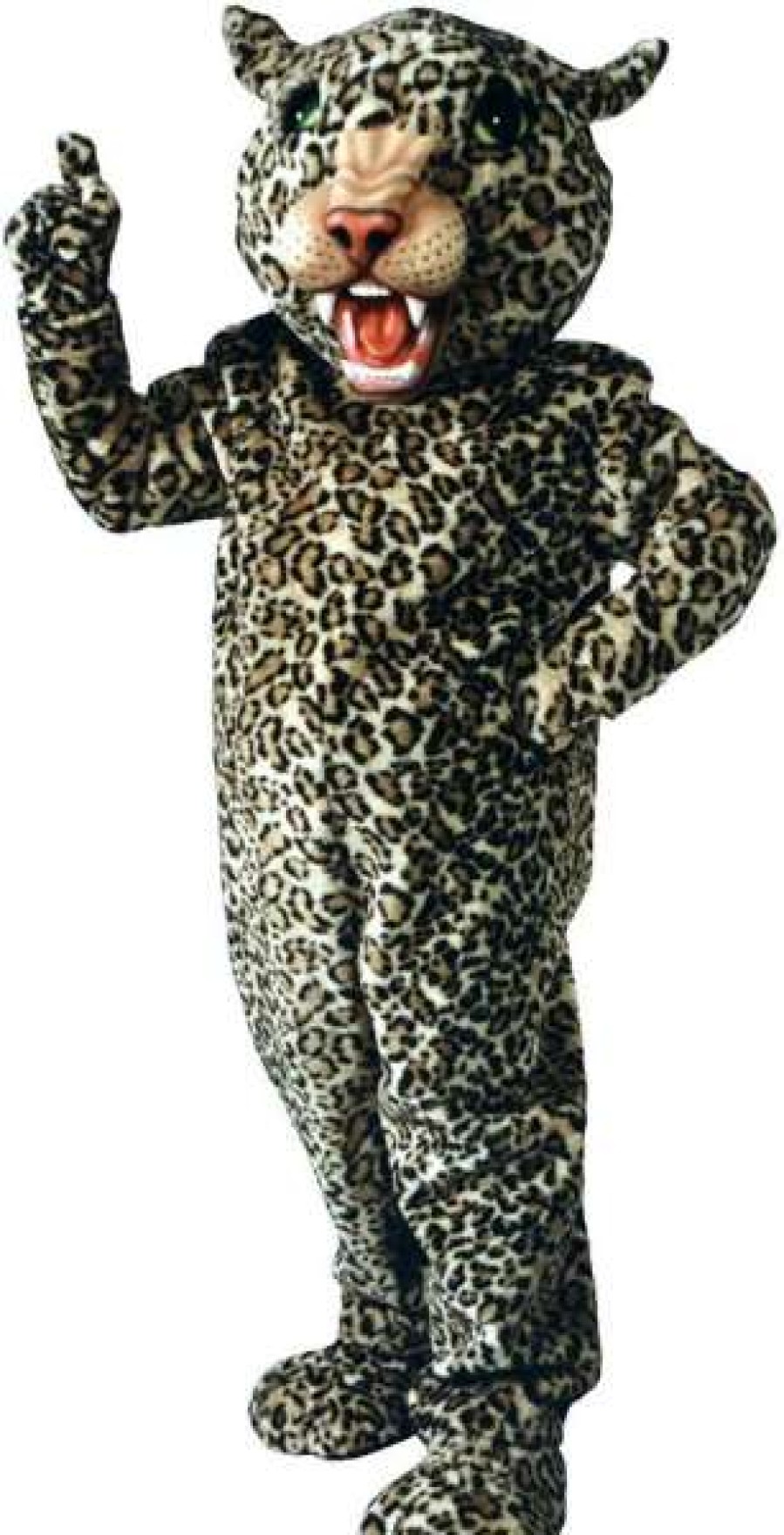 Cat Mascots * | Alinco Costumes Big Cat Leopard Mascot Costume Cat Mascots