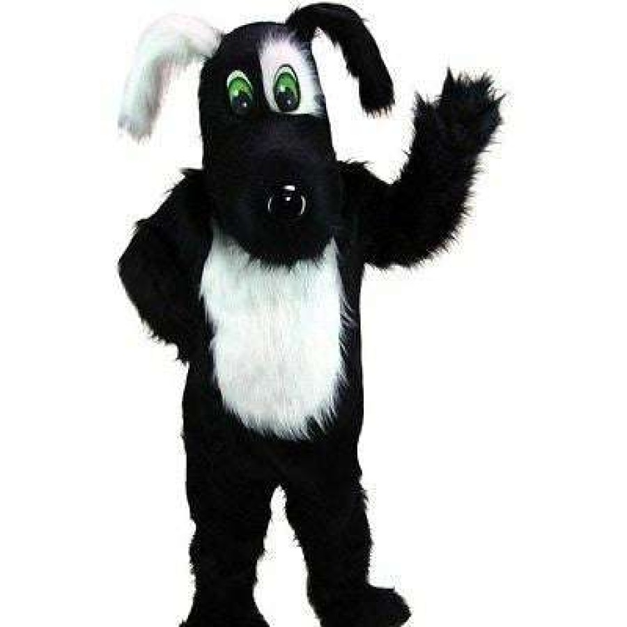 Dog Mascots * | Mask Us Dog Mascots Blackie The Dog Mascot Costume