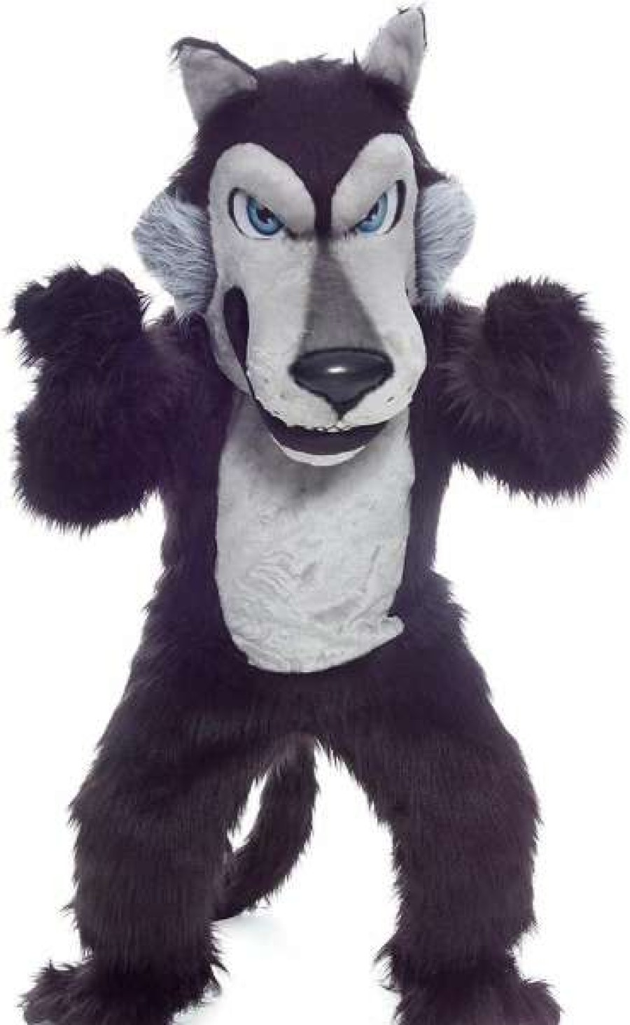 Forest Animal Mascots * | Mask Us Wolfey Mascot Costume