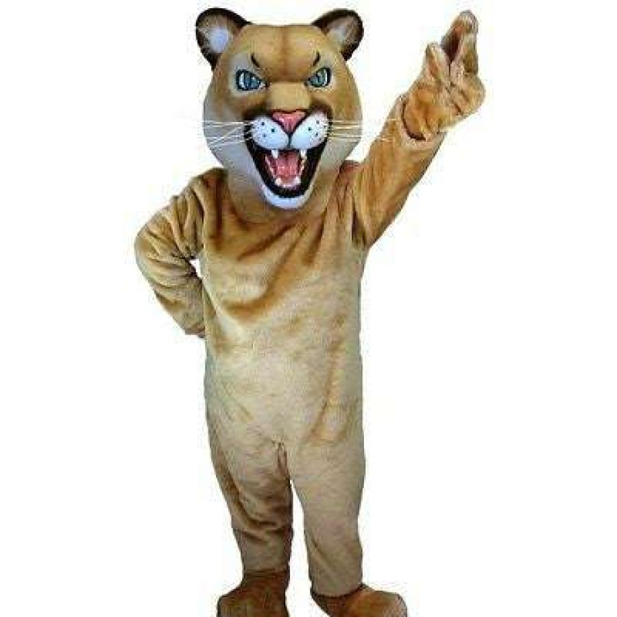 Cat Mascots * | Mask Us Puma Or Cougar Mascot Costume Cat Mascots