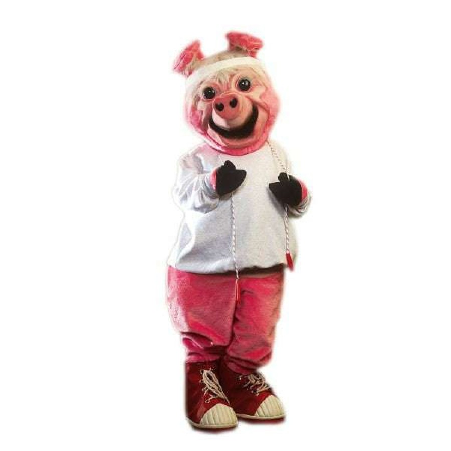 Farm Animal Mascots * | Alinco Costumes Farm Animal Mascots Ollie Oink Pig Mascot Costume