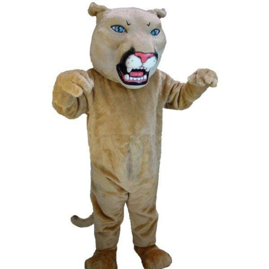 Cat Mascots * | Mask Us Cat Mascots Puma Or Cougar Lightweight Mascot Costume