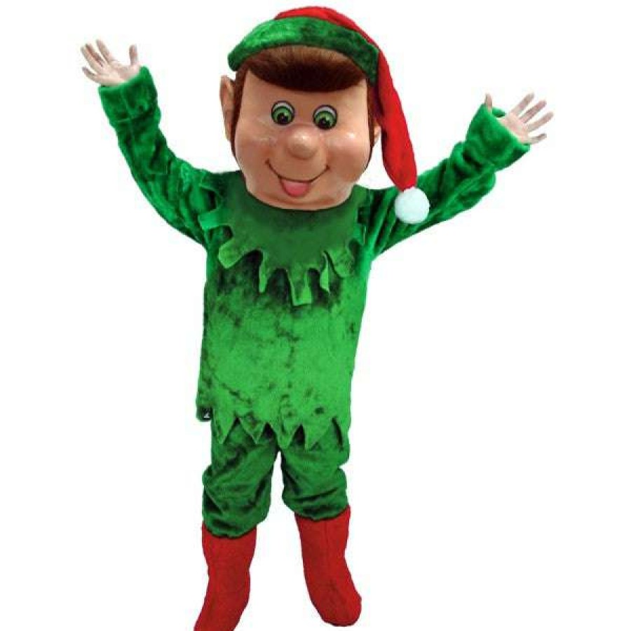 Character Mascots * | Mask Us Elf Lightweight Mascot Costume Character Mascots