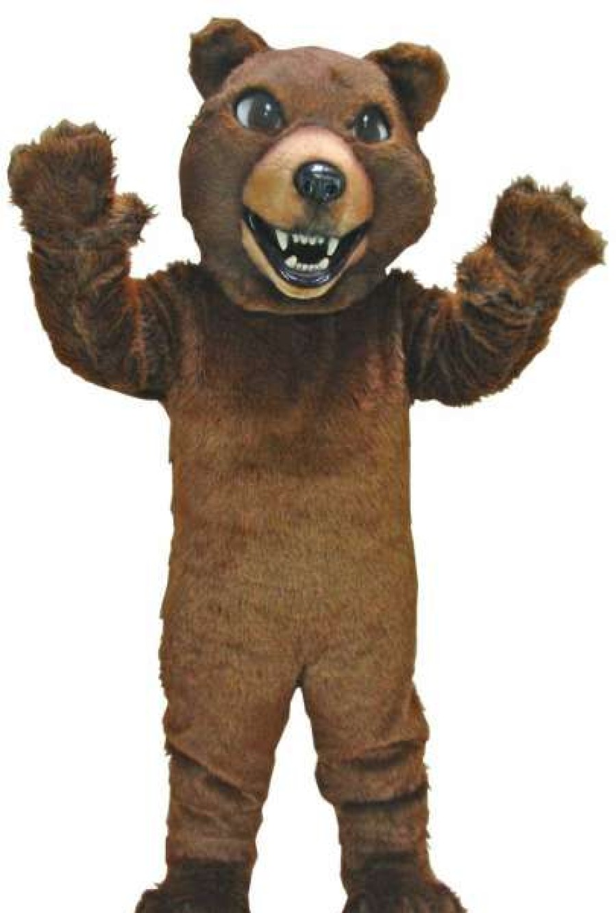 Bear Mascots * | Mask Us Brown Grizzly Mascot Costume Bear Mascots