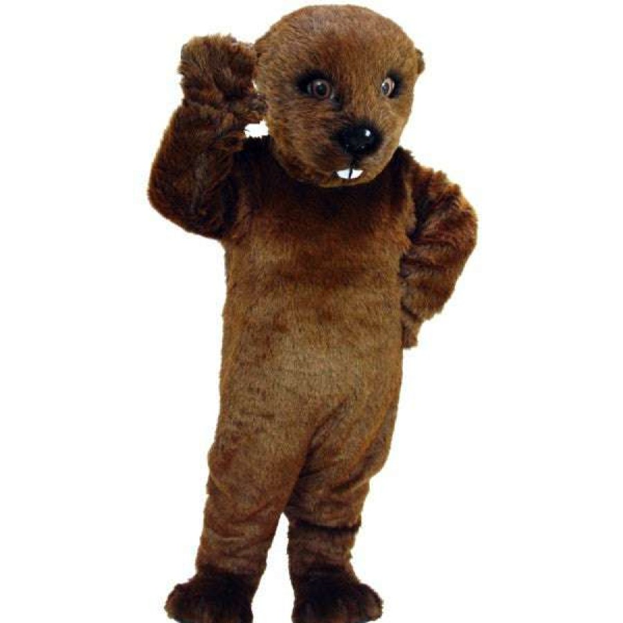 Forest Animal Mascots * | Mask Us Forest Animal Mascots Otter Lightweight Mascot Costume