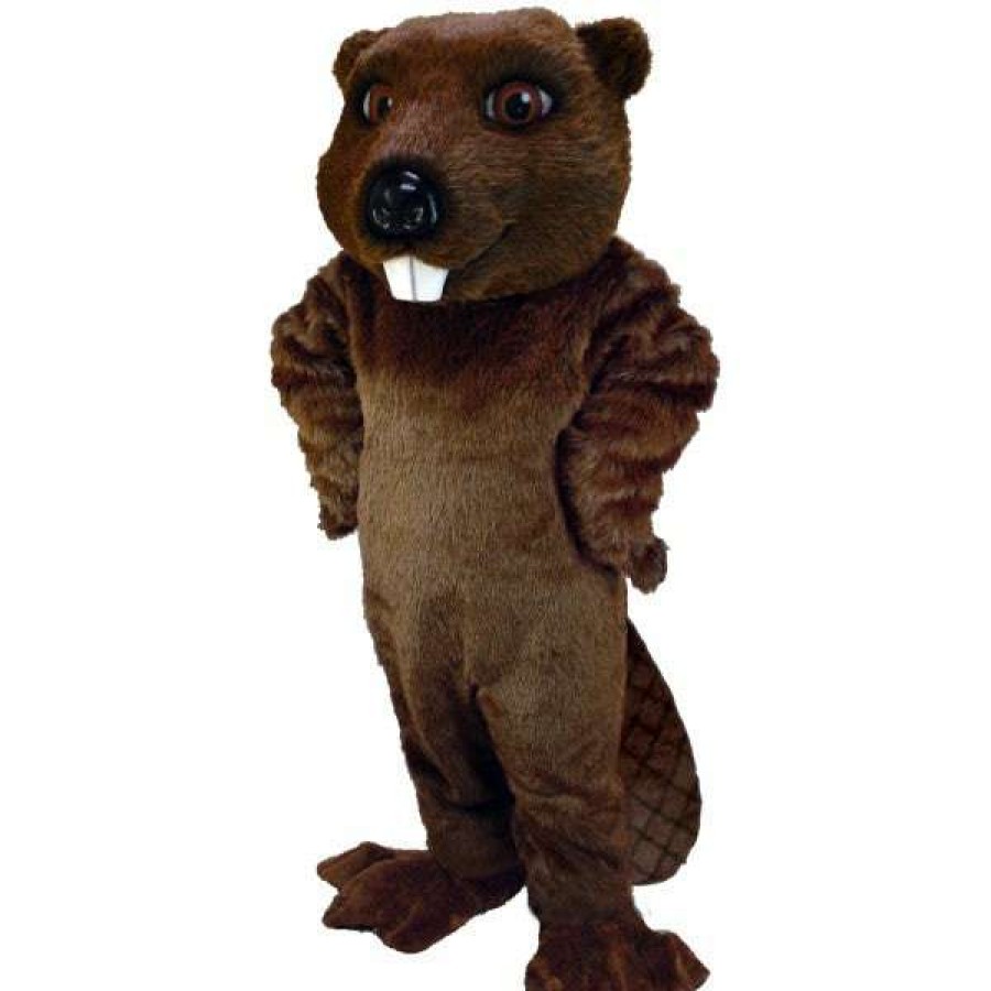 Forest Animal Mascots * | Mask Us Forest Animal Mascots Beaver Lightweight Mascot Costume