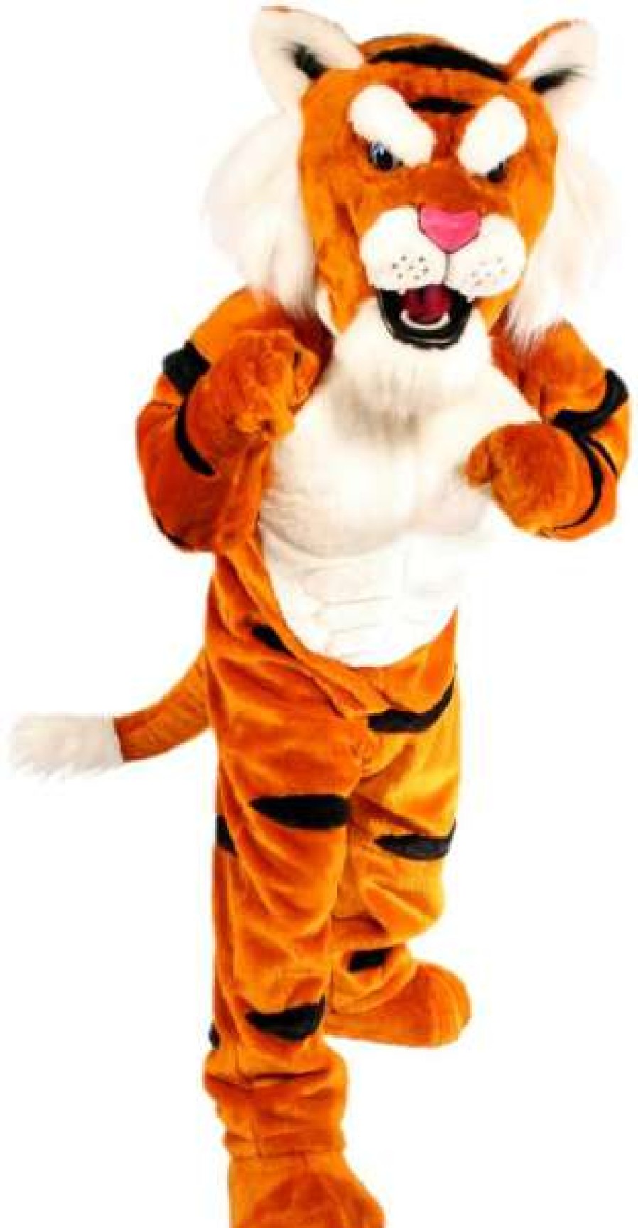 Cat Mascots * | Alinco Costumes Tiger Power Cat Mascot Costume Cat Mascots