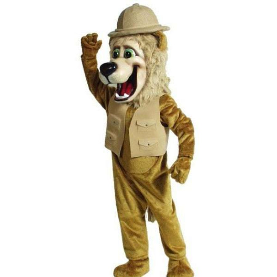 Cat Mascots * | Alinco Costumes Roary Lion Mascot Costume