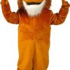 Cat Mascots * | Alinco Costumes Larry Lion Mascot Costume