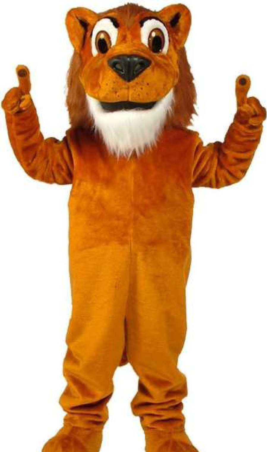 Cat Mascots * | Alinco Costumes Larry Lion Mascot Costume