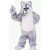 Dog Mascots * | Alinco Costumes Husky Dog Mascot Costume Dog Mascots