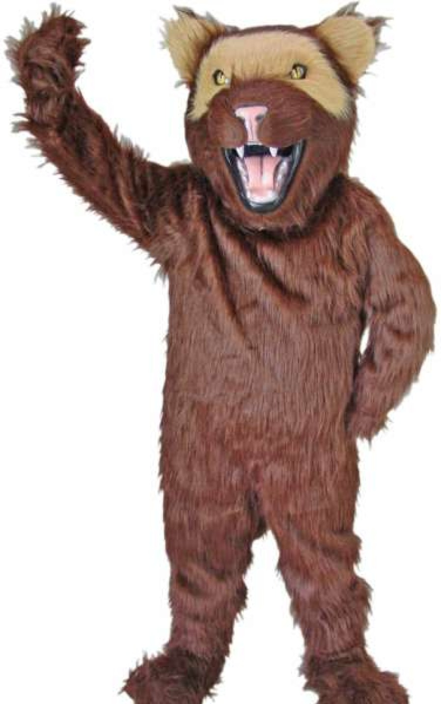 Forest Animal Mascots * | Mask Us Wolverine Mascot Costume