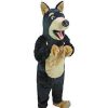 Dog Mascots * | Mask Us Doberman Dog Mascot Costume