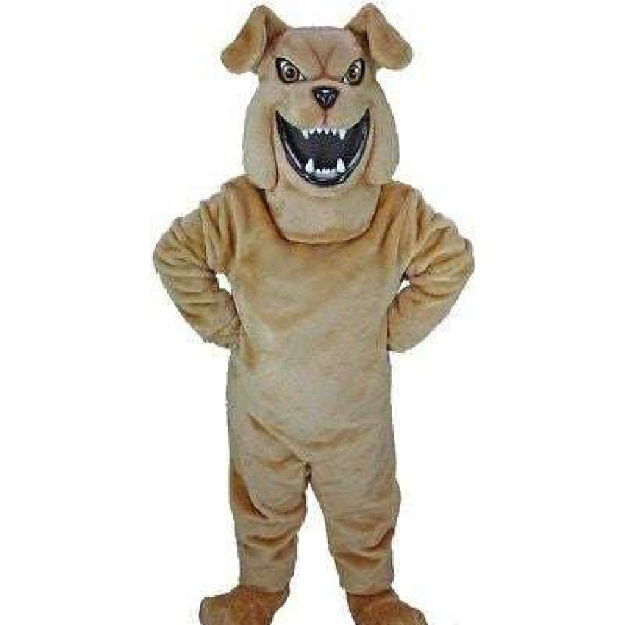 Dog Mascots * | Mask Us Bully The Bulldog Mascot Costume Dog Mascots