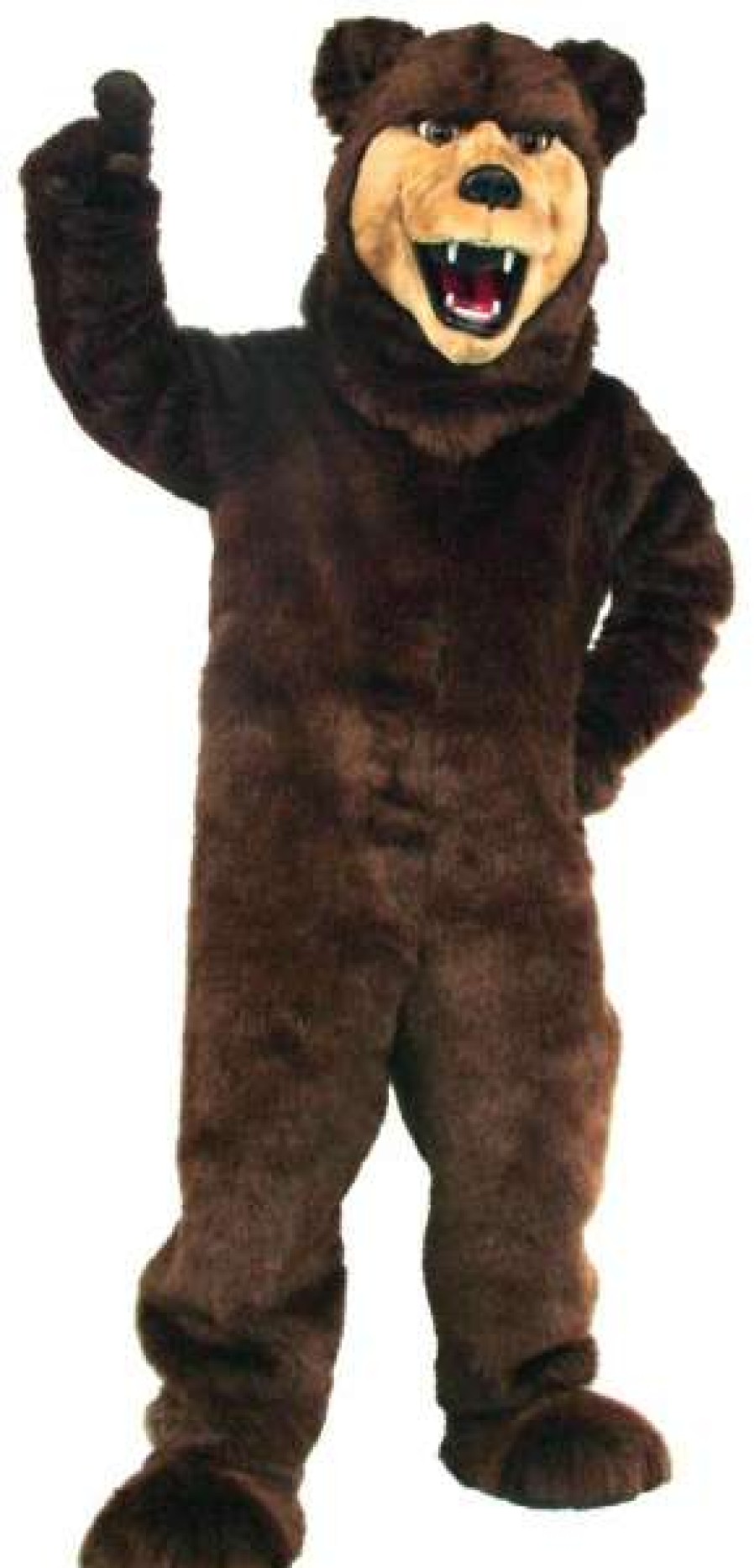 Bear Mascots * | Alinco Costumes Bear Mascots Grizzly Bear Mascot Costume