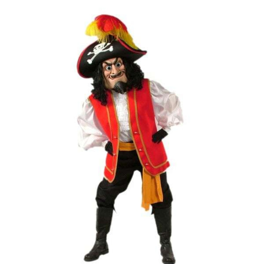 Character Mascots * | Alinco Costumes Character Mascots Captain Scratch Pirate Mascot Costume