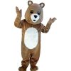 Bear Mascots * | Mask Us Brown Bear Lightweight Mascot Costume Bear Mascots