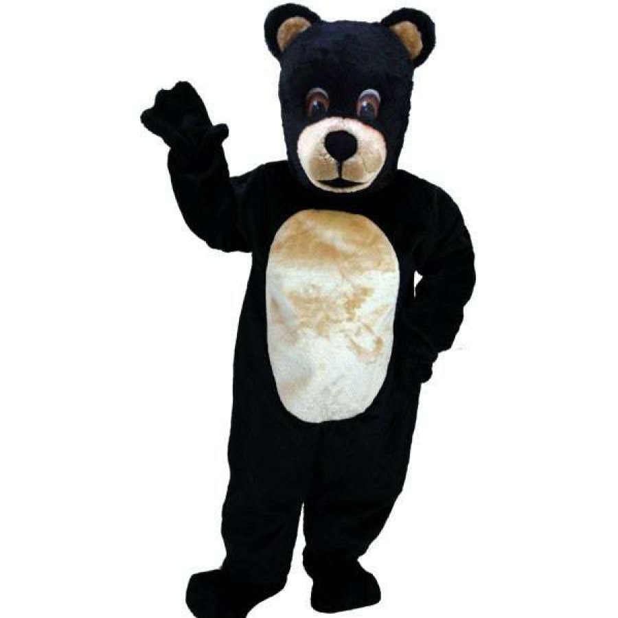 Bear Mascots * | Mask Us Jr Black Bear Lightweight Mascot Costume Bear Mascots