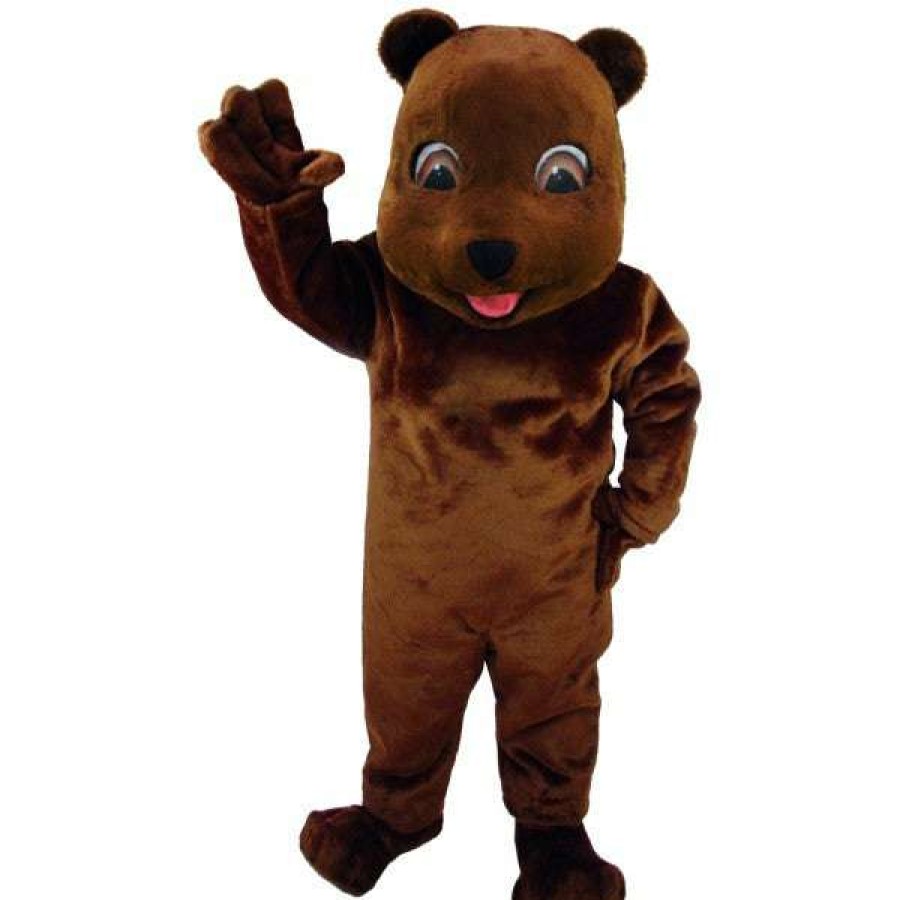 Bear Mascots * | Mask Us Choco Bear Lightweight Mascot Costume