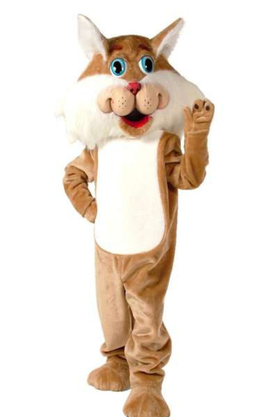 Cat Mascots * | Alinco Costumes Wirey Wild Cat Mascot Costume Cat Mascots