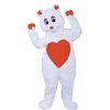 Bear Mascots * | Mask Us Valentine Bear Mascot Costume