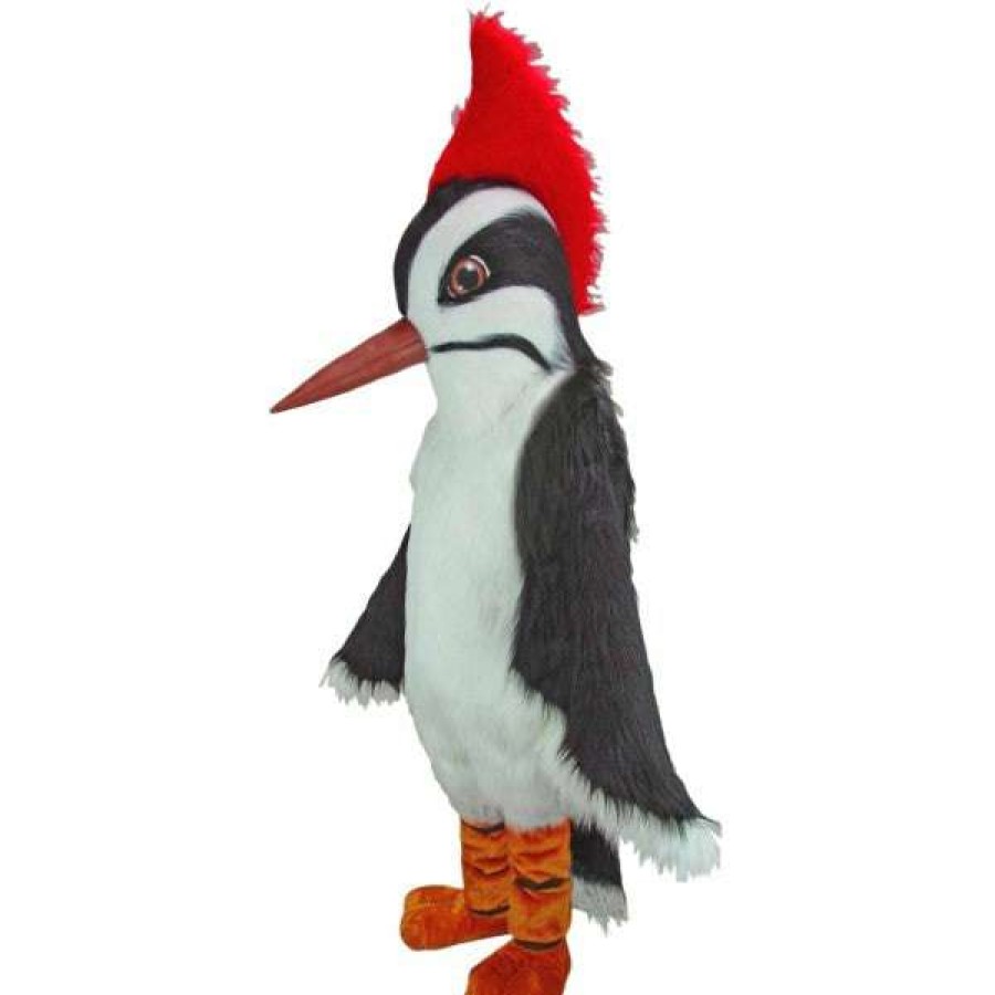 Bird Mascots * | Mask Us Bird Mascots Woodpecker Mascot Costume