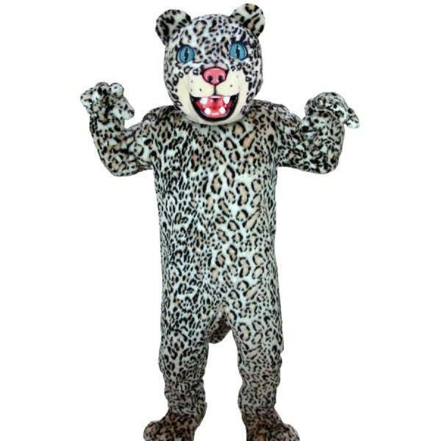 Cat Mascots * | Mask Us Spotted Leopard Lightweight Mascot Costume