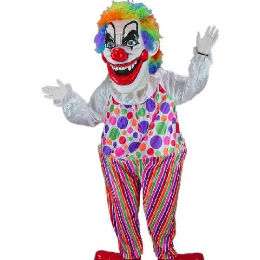 Character Mascots * | Mask Us Evil Clown Mascot Costume Character Mascots