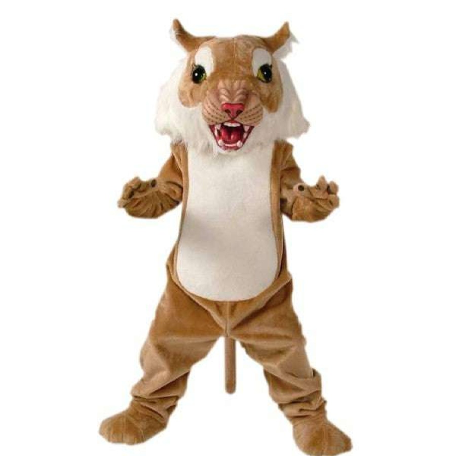 Cat Mascots * | Alinco Costumes Big Cat Wildcat Mascot Costume Cat Mascots